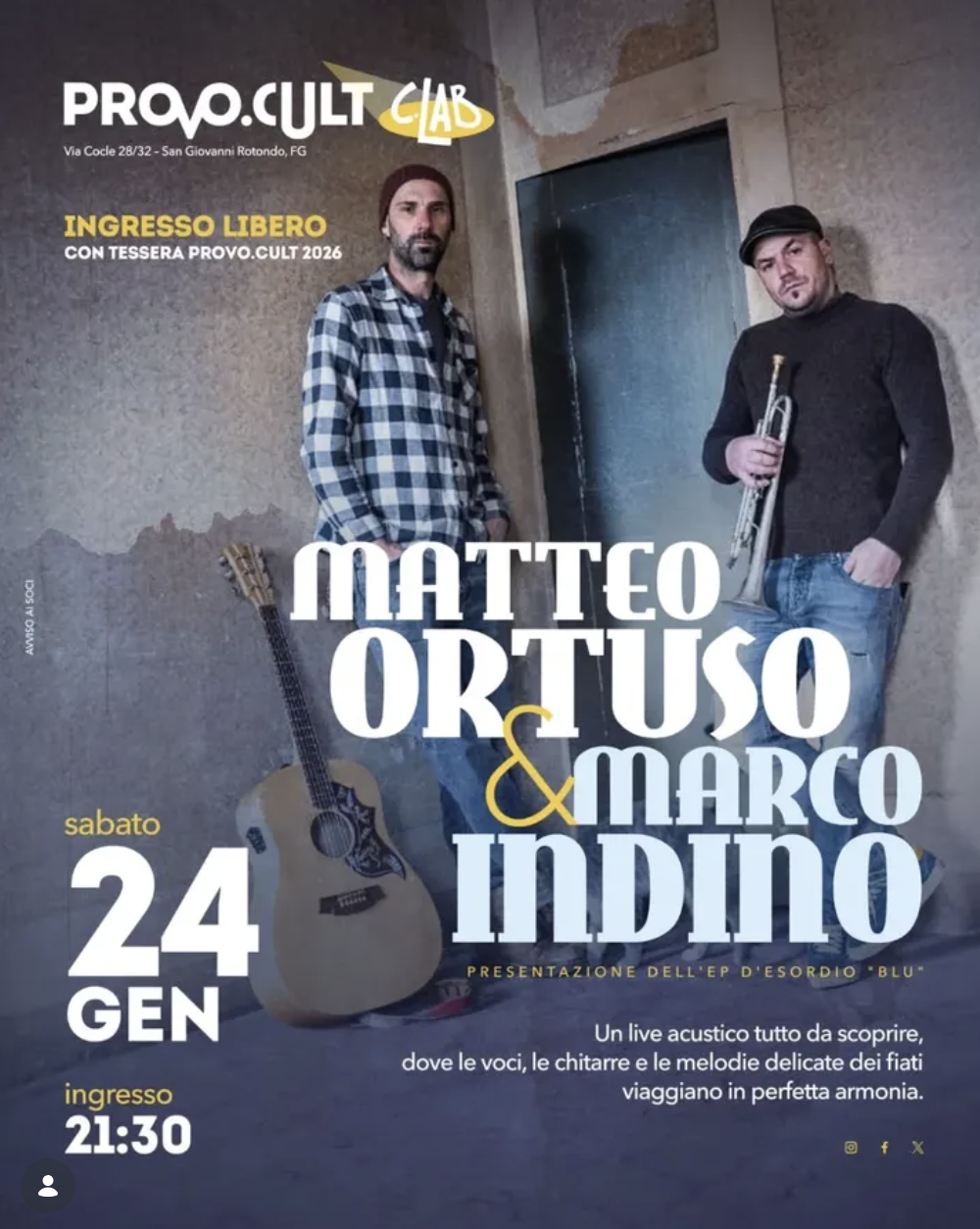 Matteo Ortuso & Marco Indino Live